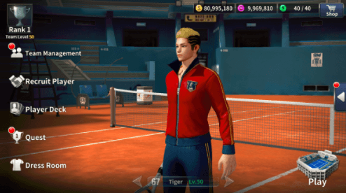 [모바일게임추천] 모바일에 최적화된 3D 테니스 게임 '얼티밋 테니스'