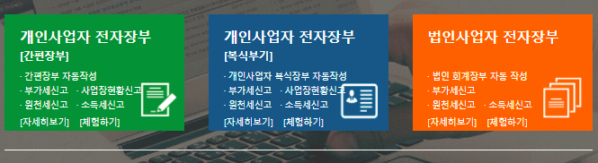 세무사 사무실대비 최대 90% 비용절감! 쉬운 세무신고, '아이홈텍스 전자장부'