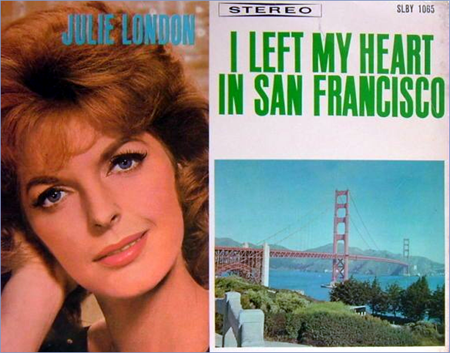 [노래/가사/해석] I left my heart in San Francisco - 줄리 런던(Julie London)