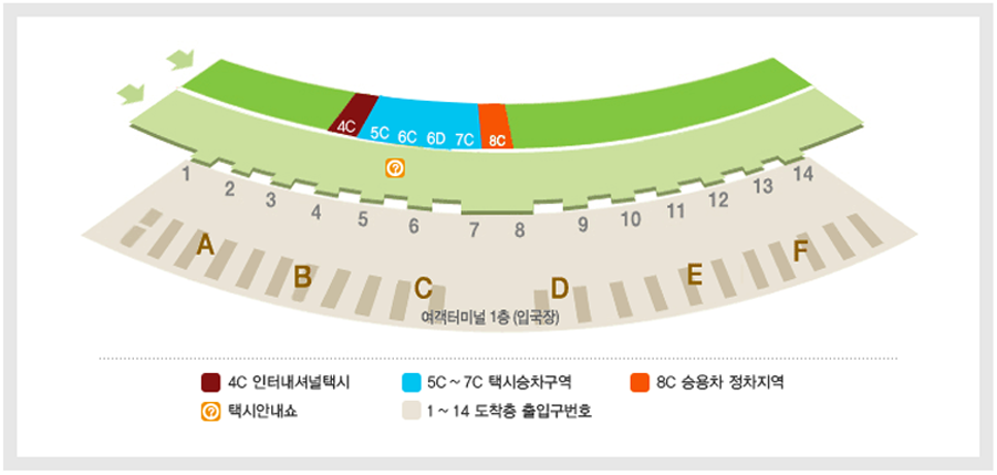 인천공항 택시요금,택시승차장 위치,할증요금,불편신고센터 연락처 안내