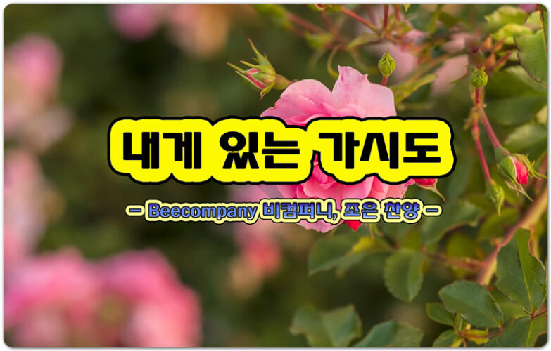 내게 있는 가시도 (악보/CCM) - 비컴퍼니 Beecompany , 조은 찬양, 정소현 작사, 김성조 작곡