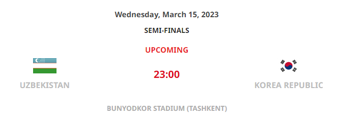 20세 이하 한국 우즈베키스탄 축구 중계 | 2023 AFC U-20 아시안컵 4강